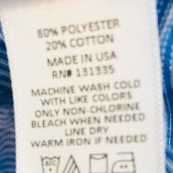 SALE SALE SALE SOCIALITE Cinched Burnout Blue Striped Tank Large NEW - Picture 5 of 5